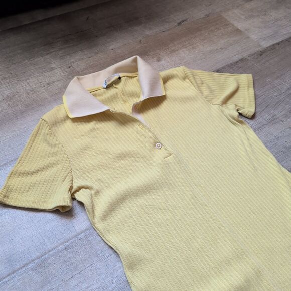 Zara Yellow Midi Dress - Picture 2 of 6